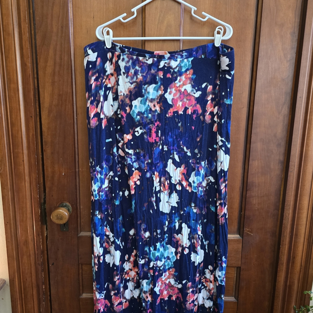 A.n.a Floral Maxi Skirt
